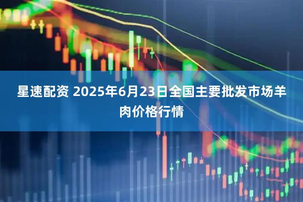 星速配资 2025年6月23日全国主要批发市场羊肉价格行情